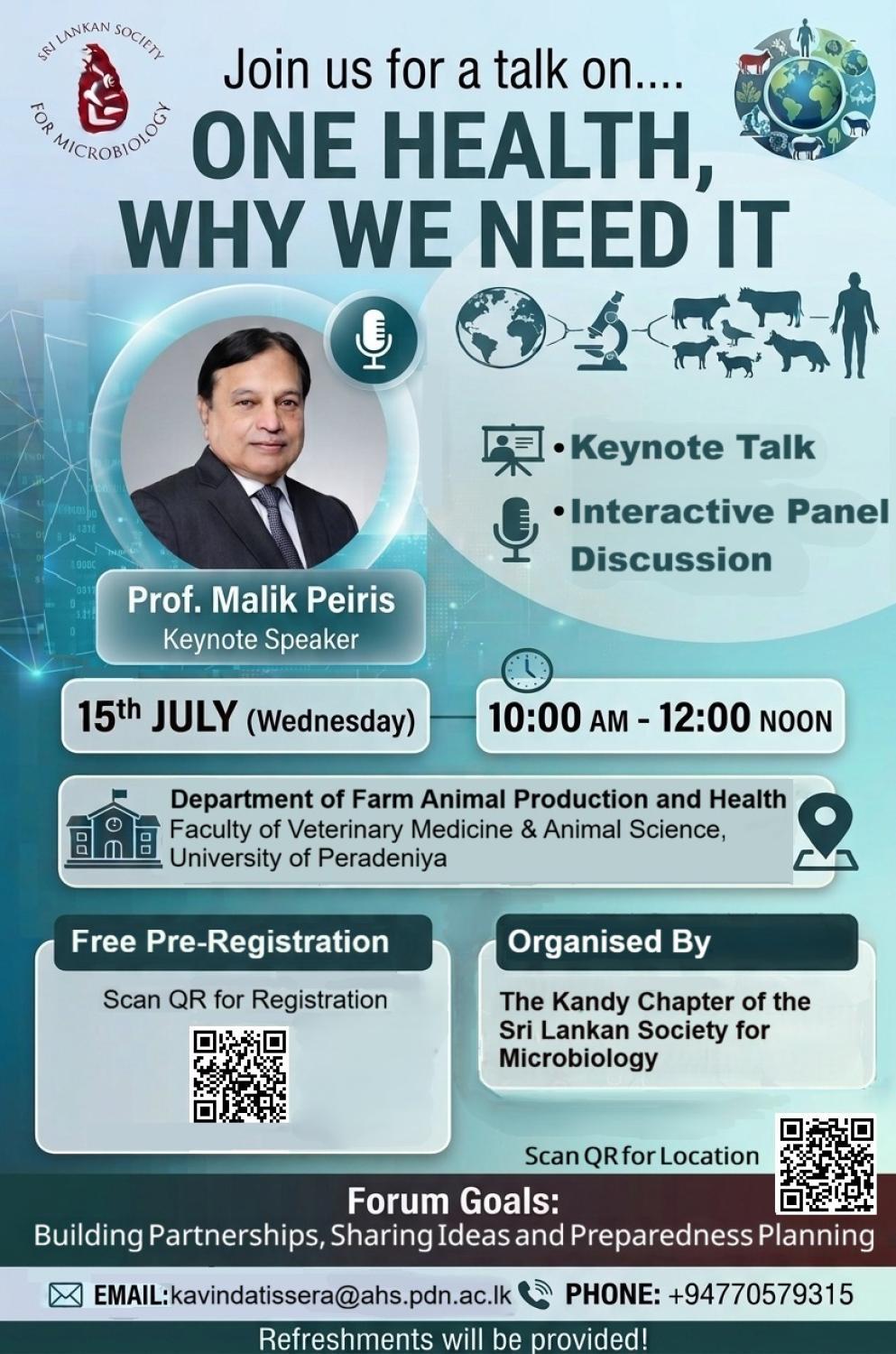 One Health, Why we need it
